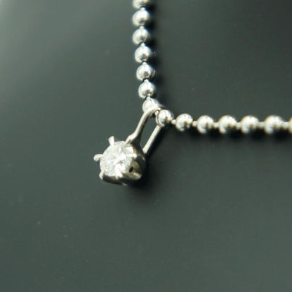 Pt900ダイヤモンドペンダントトップ　D0.222ct（VVSクラス）　重量0.56ｇ（中古）