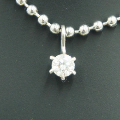 Pt900ダイヤモンドペンダントトップ　D0.222ct（VVSクラス）　重量0.56ｇ（中古）