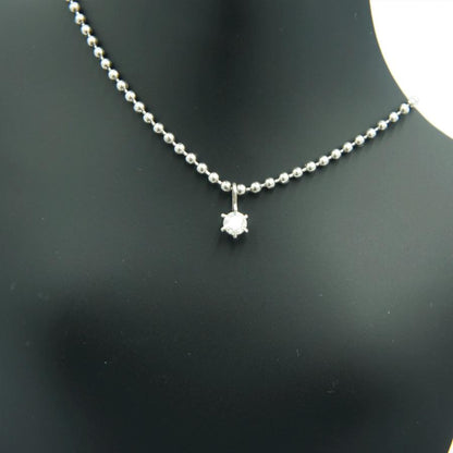 Pt900ダイヤモンドペンダントトップ　D0.222ct（VVSクラス）　重量0.56ｇ（中古）