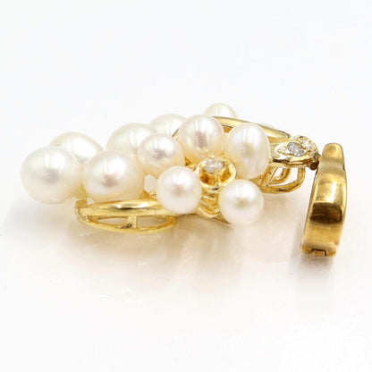 K18淡水ペールペンダントトップ　重量5.23ｇ(石の重量含む) （中古）