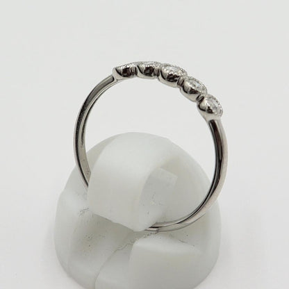 Pt900ダイヤモンドリング　D0.23ct　サイズ14号　重量2.15ｇ(石の重量含む)　レディース(中古)