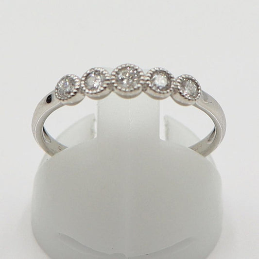 Pt900ダイヤモンドリング　D0.23ct　サイズ14号　重量2.15ｇ(石の重量含む)　レディース(中古)