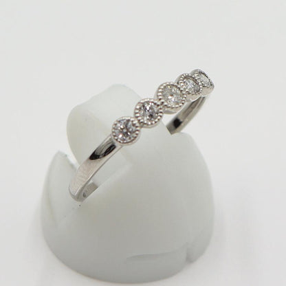 Pt900ダイヤモンドリング　D0.23ct　サイズ14号　重量2.15ｇ(石の重量含む)　レディース(中古)