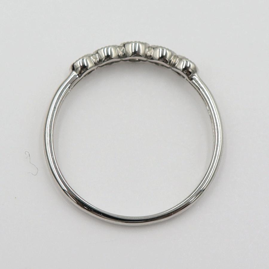 Pt900ダイヤモンドリング　D0.23ct　サイズ14号　重量2.15ｇ(石の重量含む)　レディース(中古)