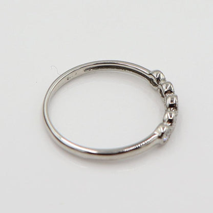 Pt900ダイヤモンドリング　D0.23ct　サイズ14号　重量2.15ｇ(石の重量含む)　レディース(中古)