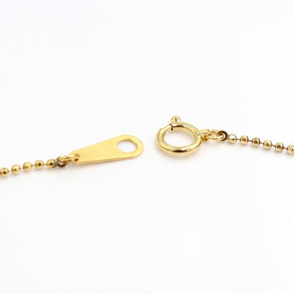 K18デザインブレスレット　長さ18.0cm　重量2.38ｇ（中古）