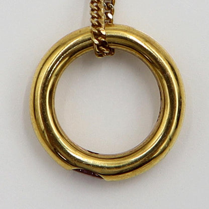 K18ルビーペンダントトップ付ネックレス　ネックレス長さ約39cm　重量6.91ｇ(石の重量含む) レディース（中古）