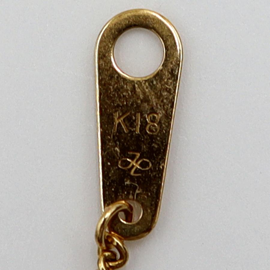 K18ルビーペンダントトップ付ネックレス　ネックレス長さ約39cm　重量6.91ｇ(石の重量含む) レディース（中古）