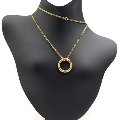 K18ルビーペンダントトップ付ネックレス　ネックレス長さ約39cm　重量6.91ｇ(石の重量含む) レディース（中古）