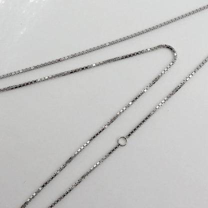 Pt900/K18WGオパールネックレス　OP1.08ct　D0.53ct　ネックレス長さ44cm　重量6.43ｇ(石の重量含む) レディース(中古)