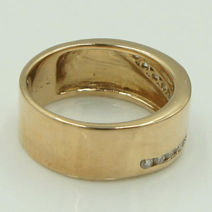 K18ダイヤモンドリング　D0.30ct　リングサイズ11号　重量5.72ｇ(石の重量含む)（中古）