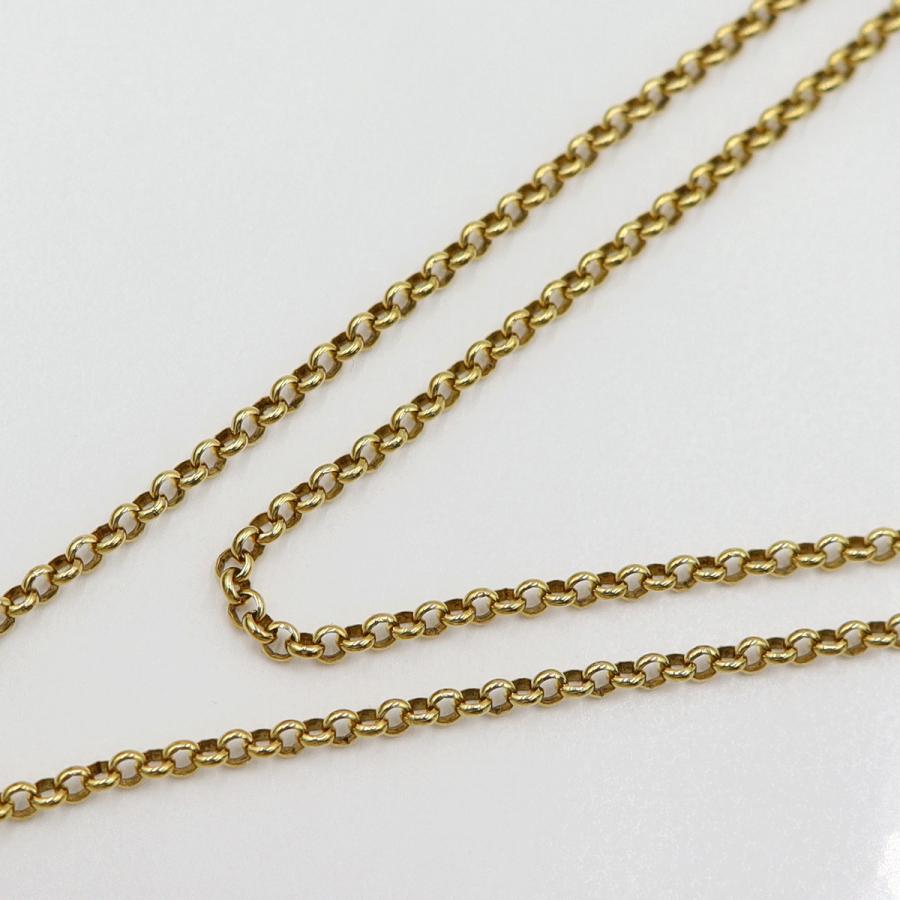 K18ダイヤペンダントネックレス　D0.30ct　ネック長さ約39cm　重量7.91ｇ(石の重量含む)(中古)