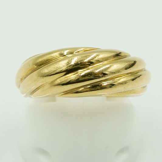 K18ファッションリング　リングサイズ13号　重量5.72ｇ　レディース（中古）