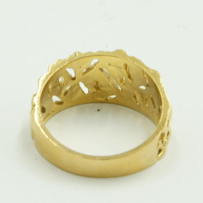 K18ファッションリング　リング13号　重量5.85g　レディース（中古）