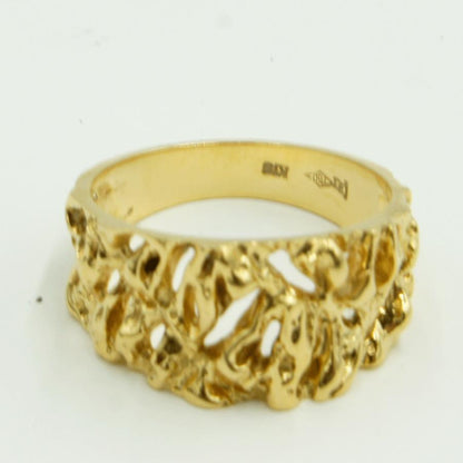 K18ファッションリング　リング13号　重量5.85g　レディース（中古）