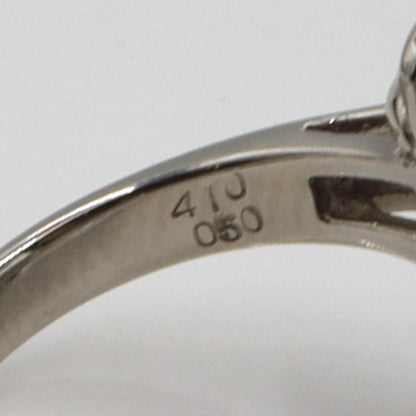 Pt900ラベンダーヒスイリング　K4.10ct　D0.50ct　リングサイズ11号　重量8.54ｇ(石の重量含む)　 レディース(中古)