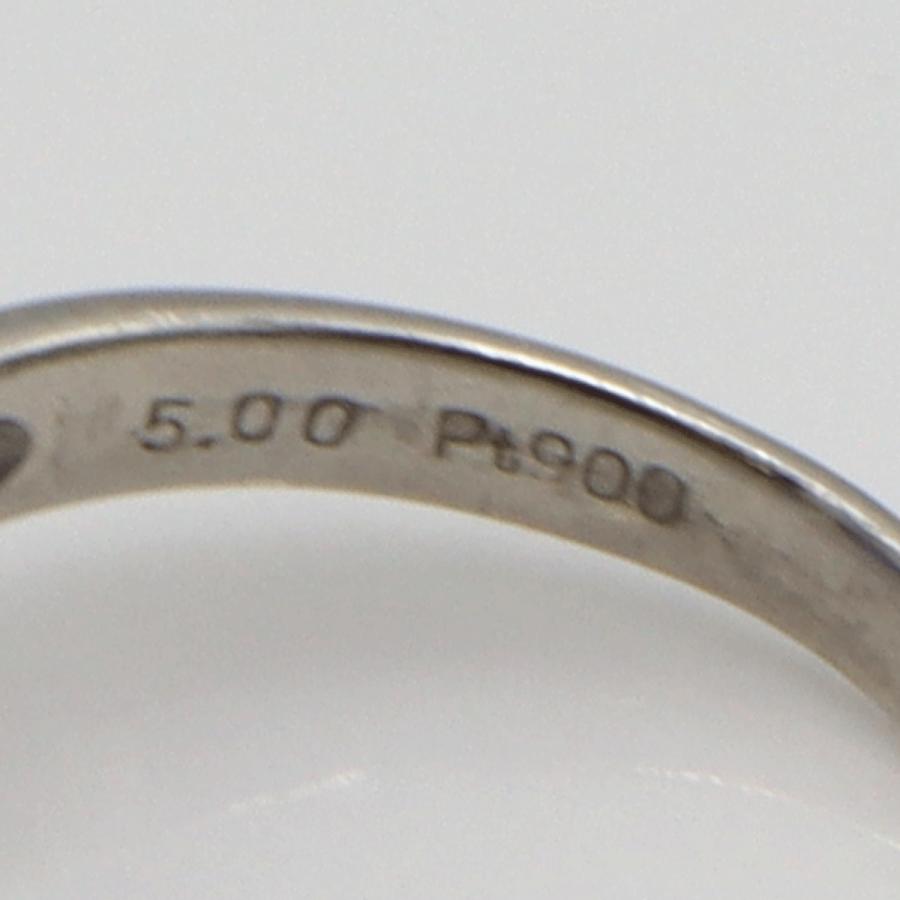 Pt900ラベンダーヒスイリング　J5.00ct　D0.18ct　リングサイズ15号　重量6.38ｇ(石の重量含む)　 レディース(中古)