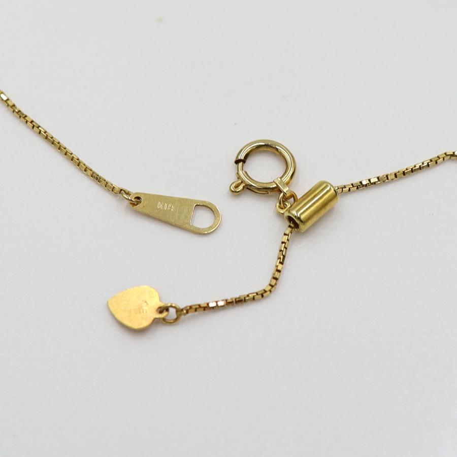 K18ダイヤペンダントネックレス　D0.346ct　0.36ct　重量3.60ｇ(石の重量を含む) (中古)