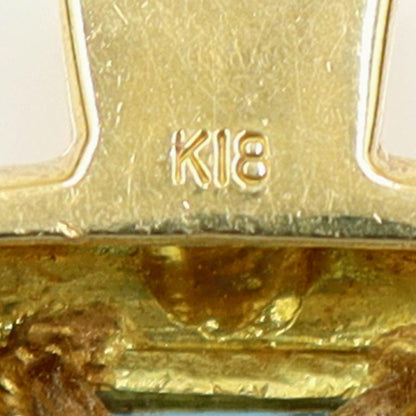 K18ブルートパーズペンダントトップ　重量7.50ｇ(石の重量含む)　レディース(中古)