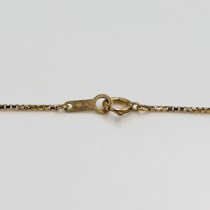 K18シトリンペンダントネックレス　ネックレス長さ40cm　重量4.53ｇ(石の重量含む) 　レディース(中古)