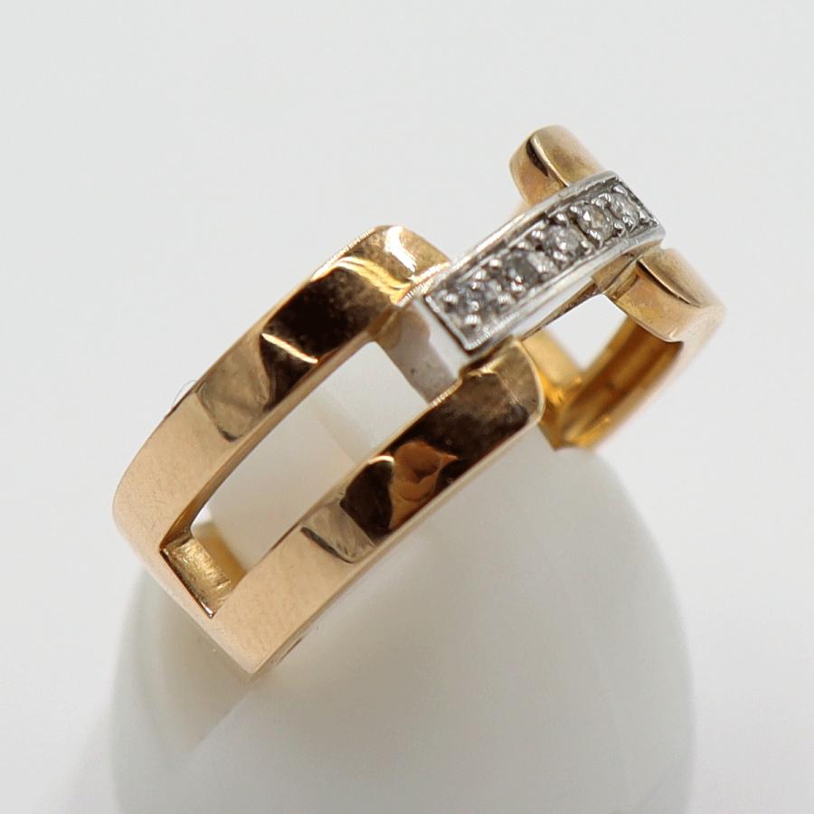 ヴァンドーム青山(VENDOME AOYAMA) K18ダイヤモンドリング ＃12号　重量6.67ｇ(石の重量含む)　レディース(中古)