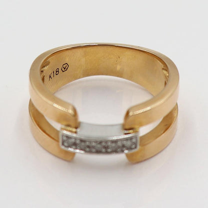 ヴァンドーム青山(VENDOME AOYAMA) K18ダイヤモンドリング ＃12号　重量6.67ｇ(石の重量含む)　レディース(中古)