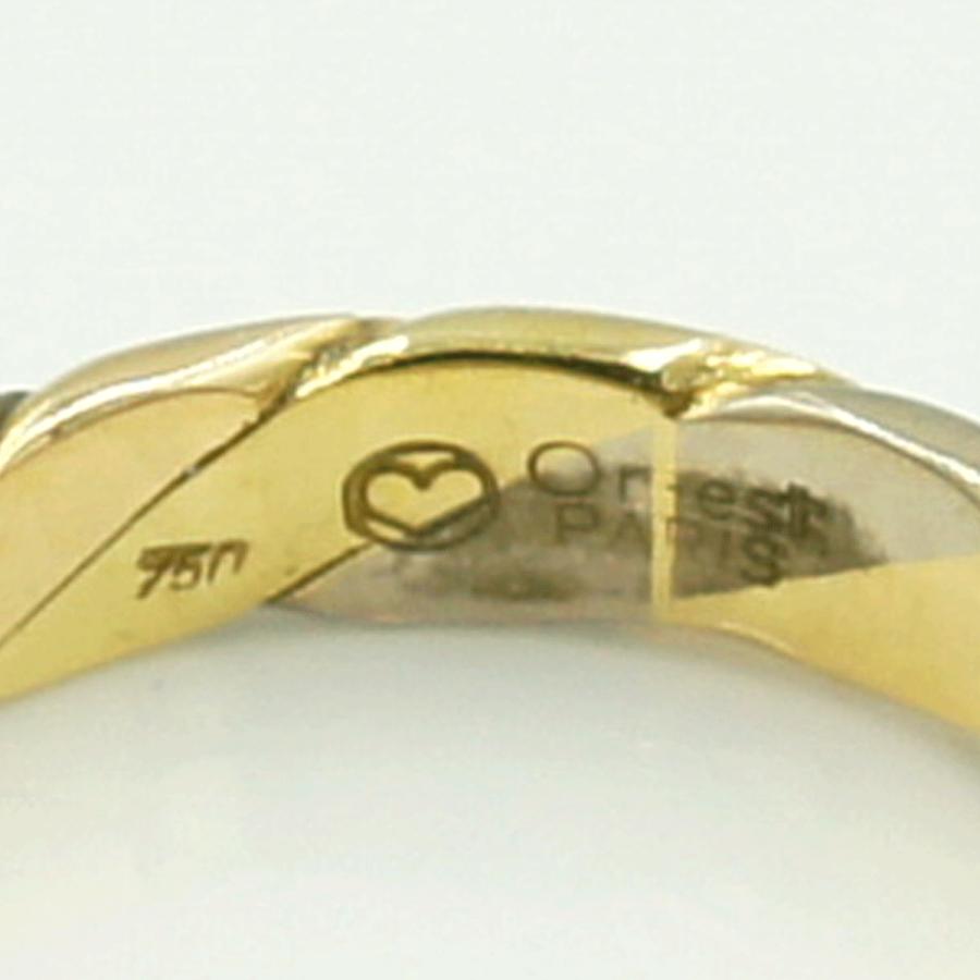 オレスト（Or.est） 750スリーカラーリング　リングサイズ10号　重量4.41ｇ　レディース　指輪　（中古）