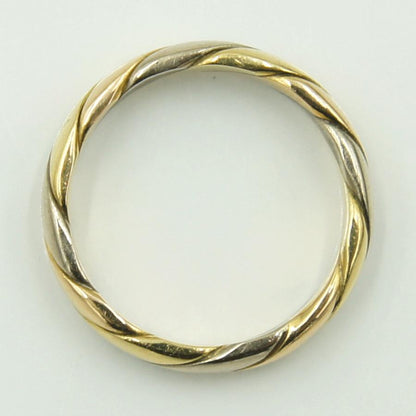 オレスト（Or.est） 750スリーカラーリング　リングサイズ10号　重量4.41ｇ　レディース　指輪　（中古）