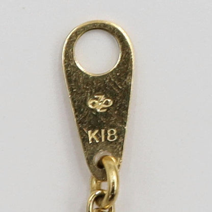 K18デザインブレスレット　長さ18.0cm　重量2.69ｇ（中古）