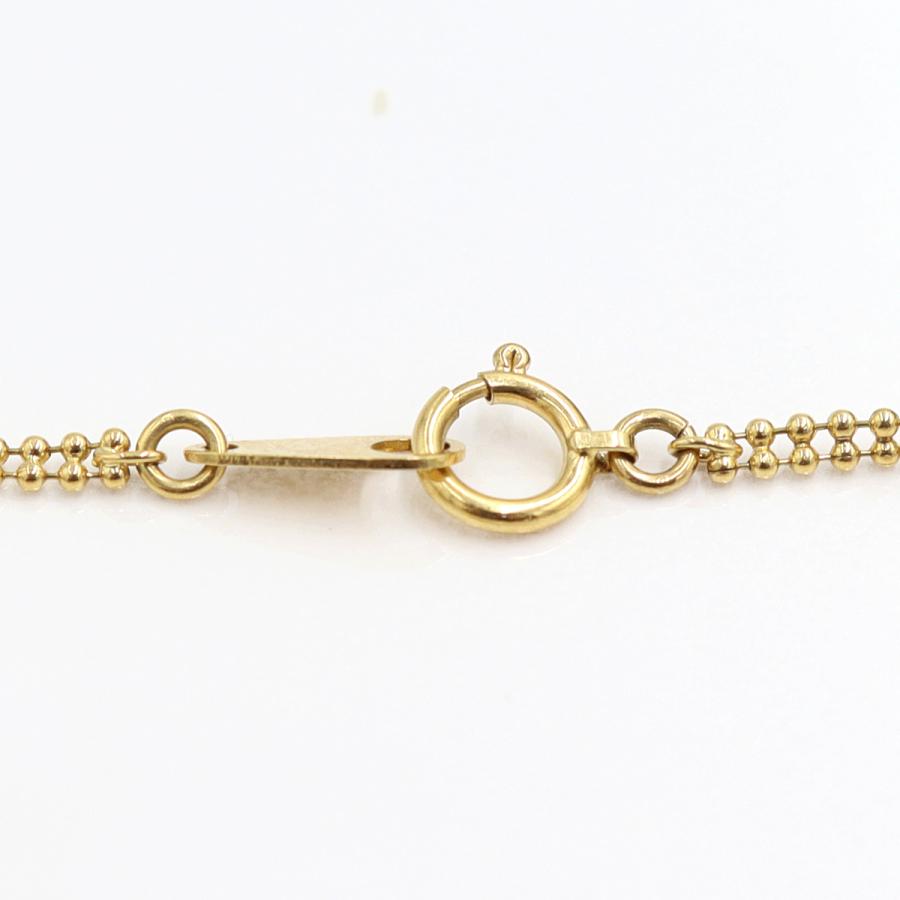 K18デザインブレスレット　長さ18.0cm　重量2.69ｇ（中古）