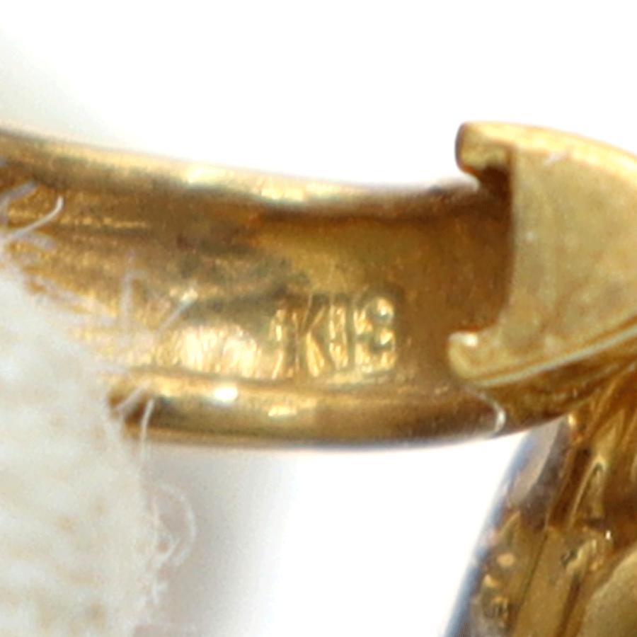 K18アメジストペンダントトップ　A19.0ct　D0.04ct　重量5.50ｇ(石の重量含む)　レディース(中古)