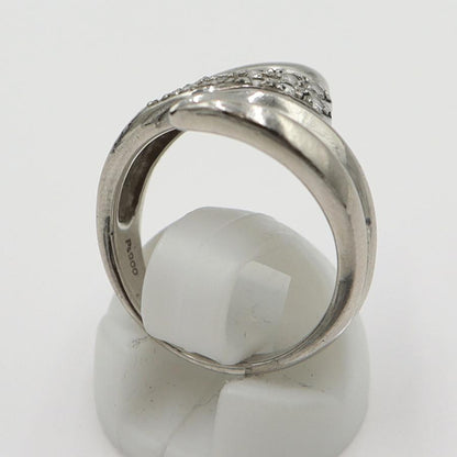 Pt900ダイヤモンドリング　D0.19ct　サイズ13号　重量7.87ｇ(石の重量含む)　レディース(中古)