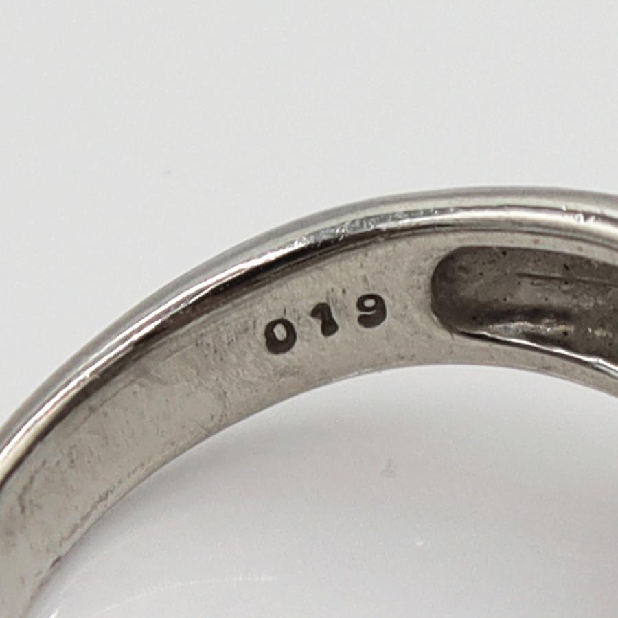 Pt900ダイヤモンドリング　D0.19ct　サイズ13号　重量7.87ｇ(石の重量含む)　レディース(中古)