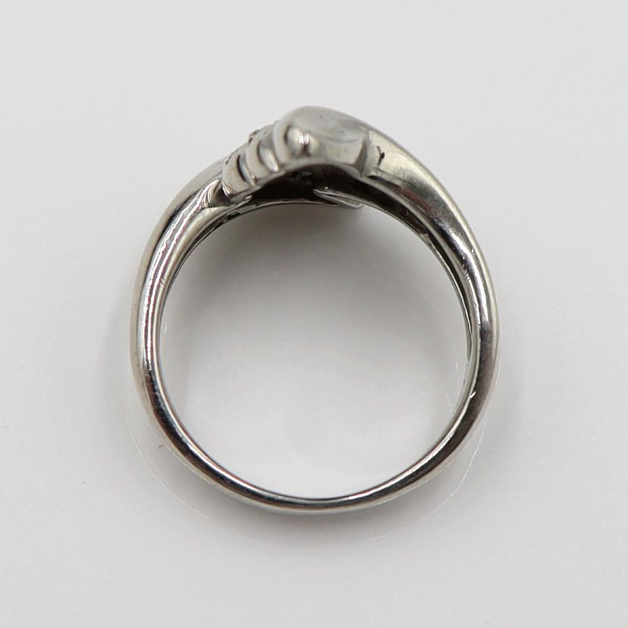 Pt900ダイヤモンドリング　D0.19ct　サイズ13号　重量7.87ｇ(石の重量含む)　レディース(中古)