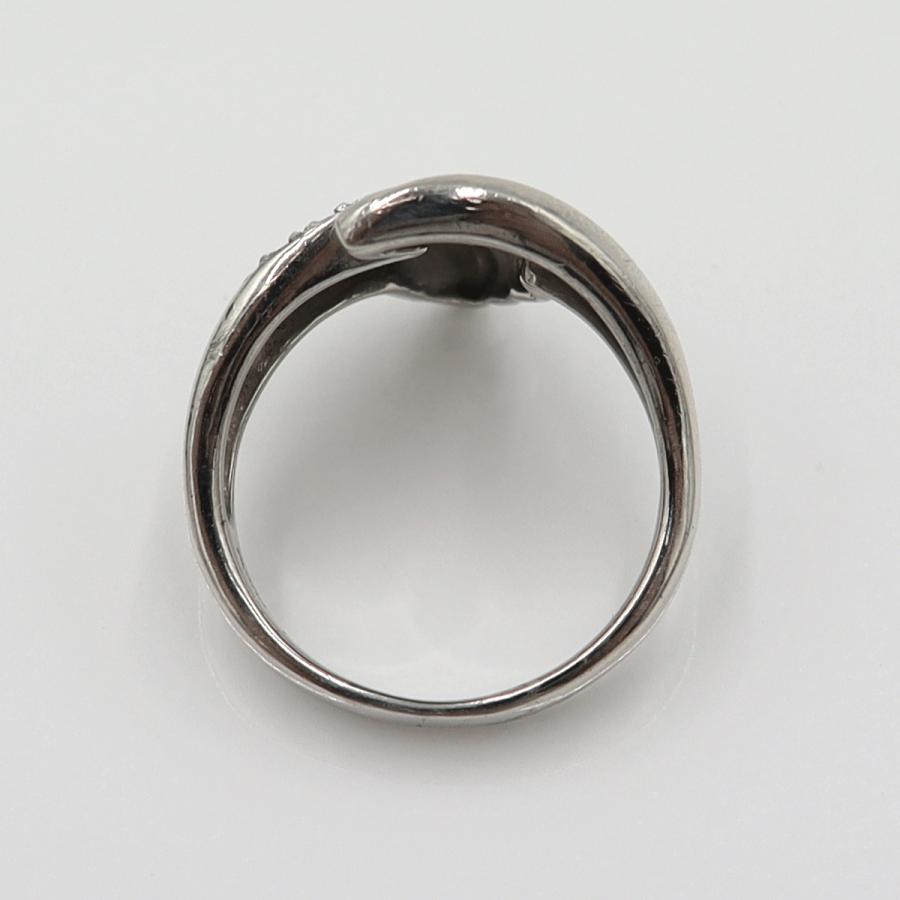 Pt900ダイヤモンドリング　D0.19ct　サイズ13号　重量7.87ｇ(石の重量含む)　レディース(中古)