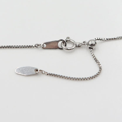 K18WGダイヤペンダントネックレス D0.525ct 0.378ct　ネック長さ約44cm　重量4.18ｇ(石の重量含む) (中古)