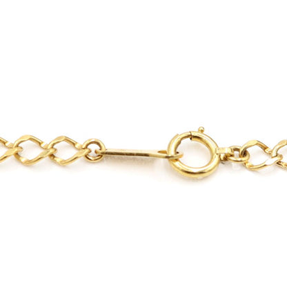 K18デザインブレスレット　長さ17.5cm　重量2.49ｇ（中古）