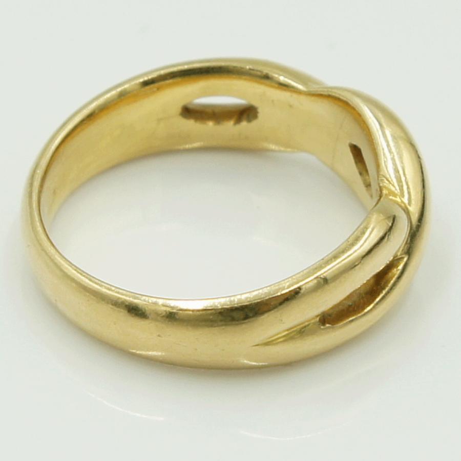 K18ファッションリング　リング14号　重量7.26ｇ　レディース（中古）