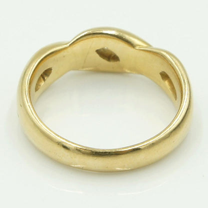 K18ファッションリング　リング14号　重量7.26ｇ　レディース（中古）