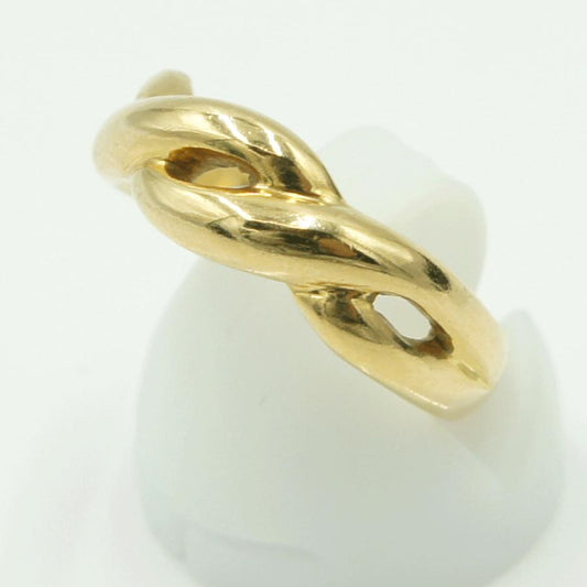 K18ファッションリング　リング14号　重量7.26ｇ　レディース（中古）