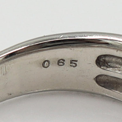 Pt900ダイヤモンドリング　D0.65ct　サイズ16号　重量8.92ｇ(石の重量含む)　レディース(中古)