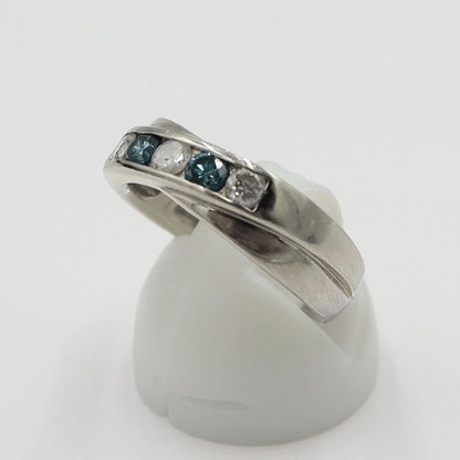 Pt900ダイヤモンドリング　D0.65ct　サイズ16号　重量8.92ｇ(石の重量含む)　レディース(中古)