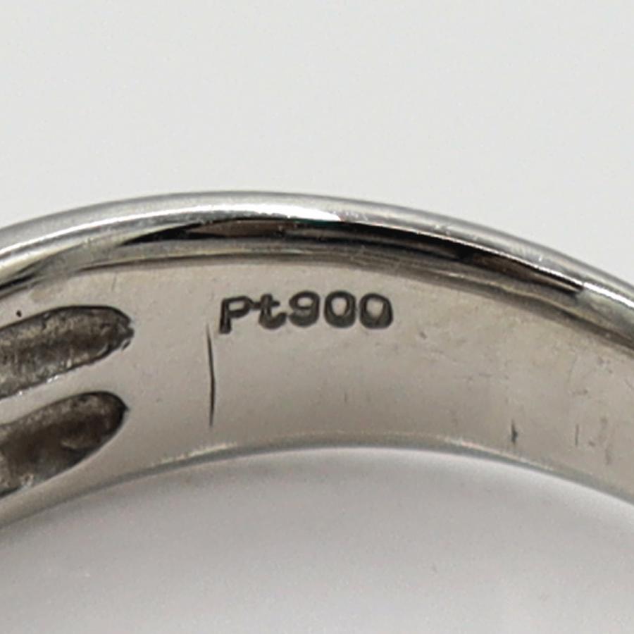 Pt900ダイヤモンドリング　D0.65ct　サイズ16号　重量8.92ｇ(石の重量含む)　レディース(中古)