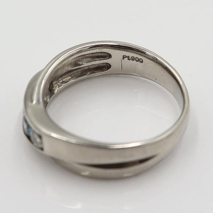 Pt900ダイヤモンドリング　D0.65ct　サイズ16号　重量8.92ｇ(石の重量含む)　レディース(中古)