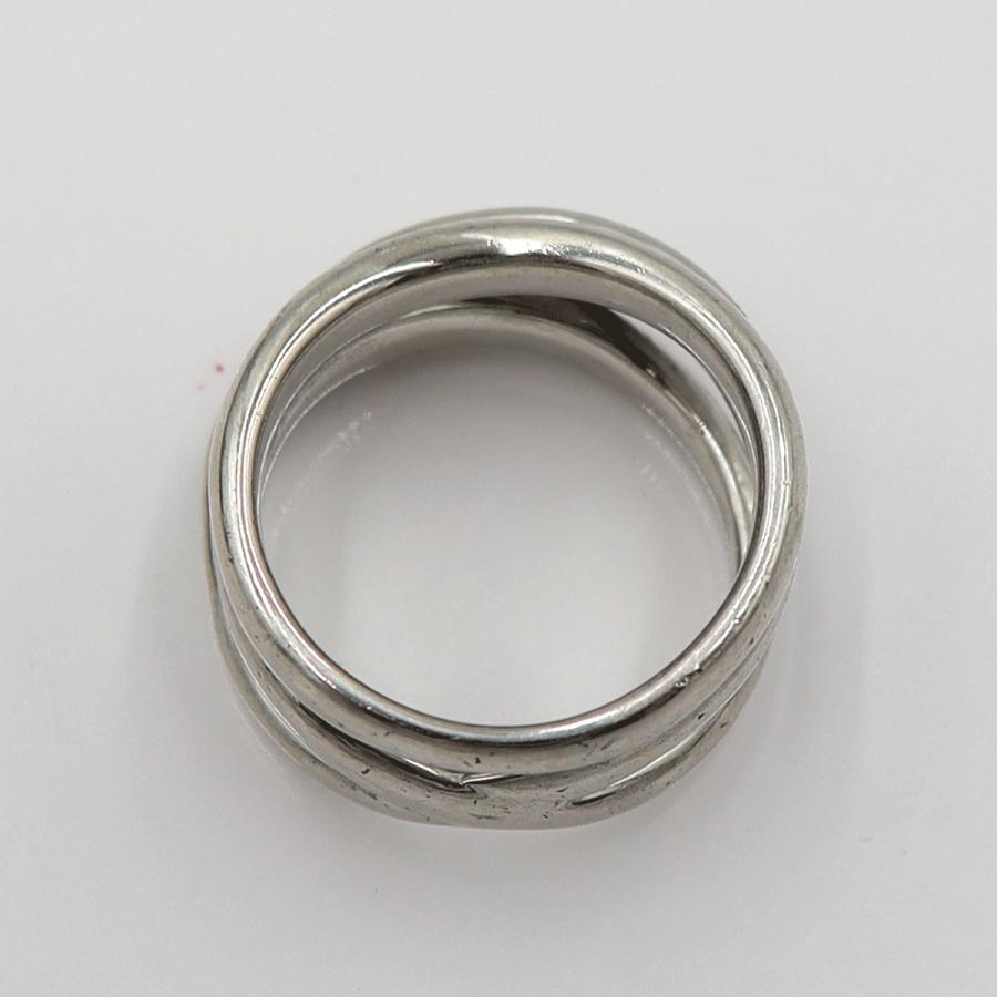 Pt900ダイヤモンドリング　D0.41ct　サイズ12号　重量15.23ｇ(石の重量含む)　レディース(中古)