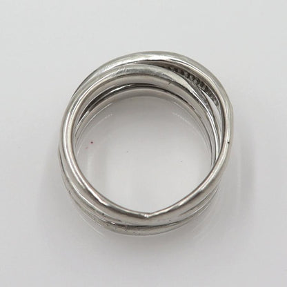 Pt900ダイヤモンドリング　D0.41ct　サイズ12号　重量15.23ｇ(石の重量含む)　レディース(中古)