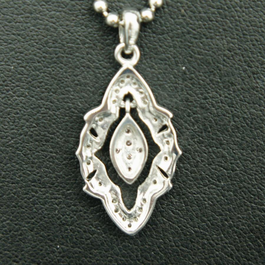 Pt900ダイヤペンダントトップ　D0.28ct　重量4.96ｇ(石の重量含む)（中古）