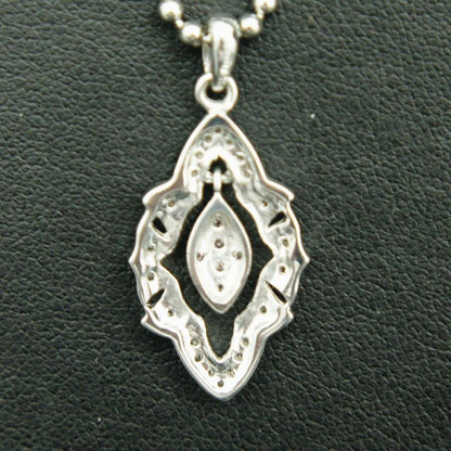 Pt900ダイヤペンダントトップ　D0.28ct　重量4.96ｇ(石の重量含む)（中古）