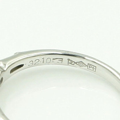 ニナリッチ(NINA RICCI)　Pt900セイコーダイヤモンドリング　D0.32ct　リングサイズ10号　重量3.01ｇ(石の重量含む)　レディース（中古）