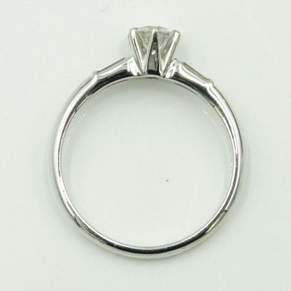 ニナリッチ(NINA RICCI)　Pt900セイコーダイヤモンドリング　D0.32ct　リングサイズ10号　重量3.01ｇ(石の重量含む)　レディース（中古）